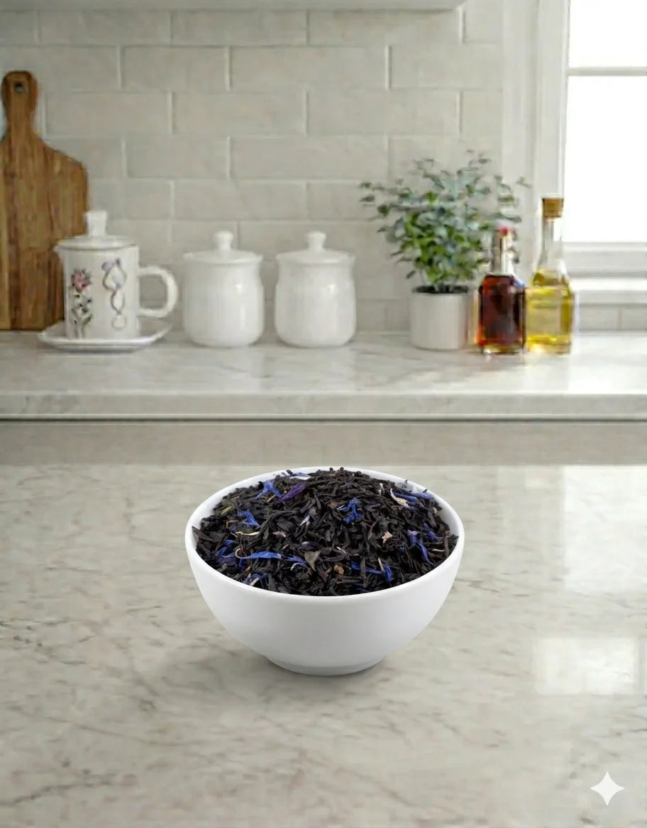 Earl Grey Blue Black Tea LEVEZA 50g